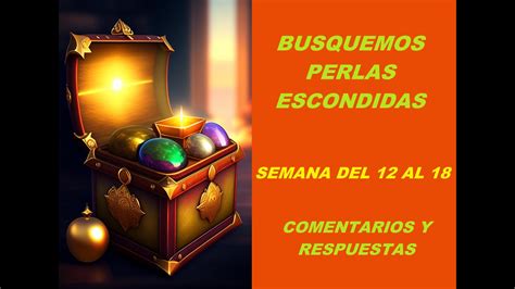 perlas escondidas esta semana|perlas escondidas youtube.